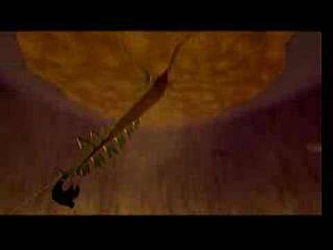 The Legend of Zelda Wind Waker: fighting Gohma