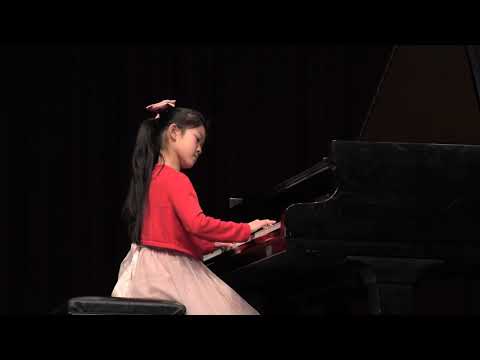 2019 JUNIOR BACH, Xinran Shi, piano, FRENCH SUITE: G Major (S816)