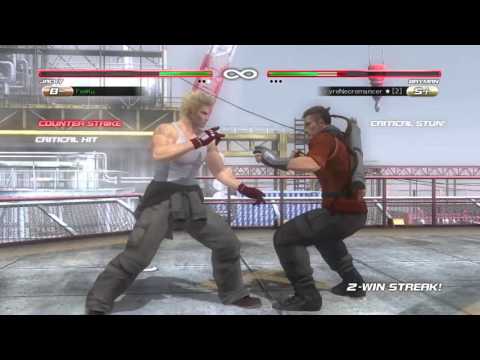DOA5LR Jacky (FeiiKu) vs Bayman (FyreNecromancer)