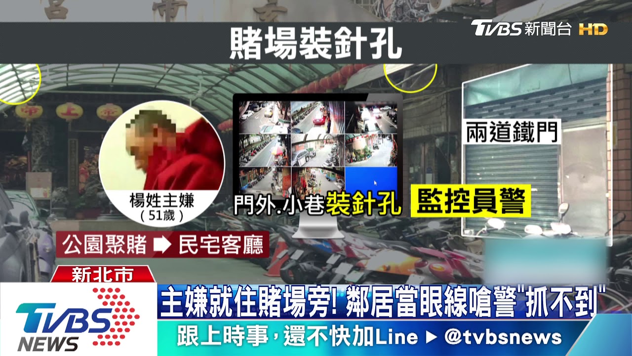 通通趴下!賭場為躲警 鐵窗竟藏「針孔」監控