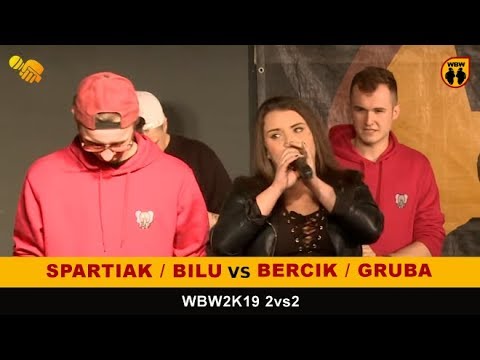 Spartiak/Bilu 🆚 Bercik/Gruba 🎤 WBW 2019 2vs2 (freestyle rap battle)
