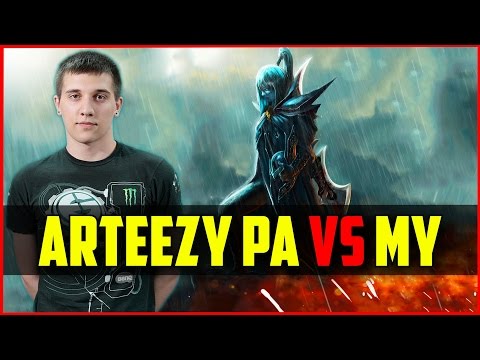 Secret.Arteezy Phantom Assassin vs Team Malaysia @ Starladder Dota 2 LAN Finals