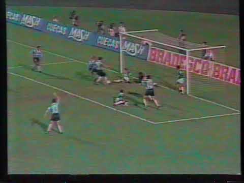 GRÊMIO 3x1 ATLÉTICO NACIONAL-COL -Libertadores da América 1995 -Decisão(jogo de ida) - Globo Esporte