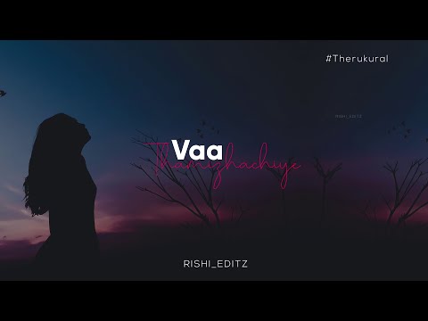 Thamizhachi | Arivu ofRO | Full Song | Lyric Video | Rishi editz