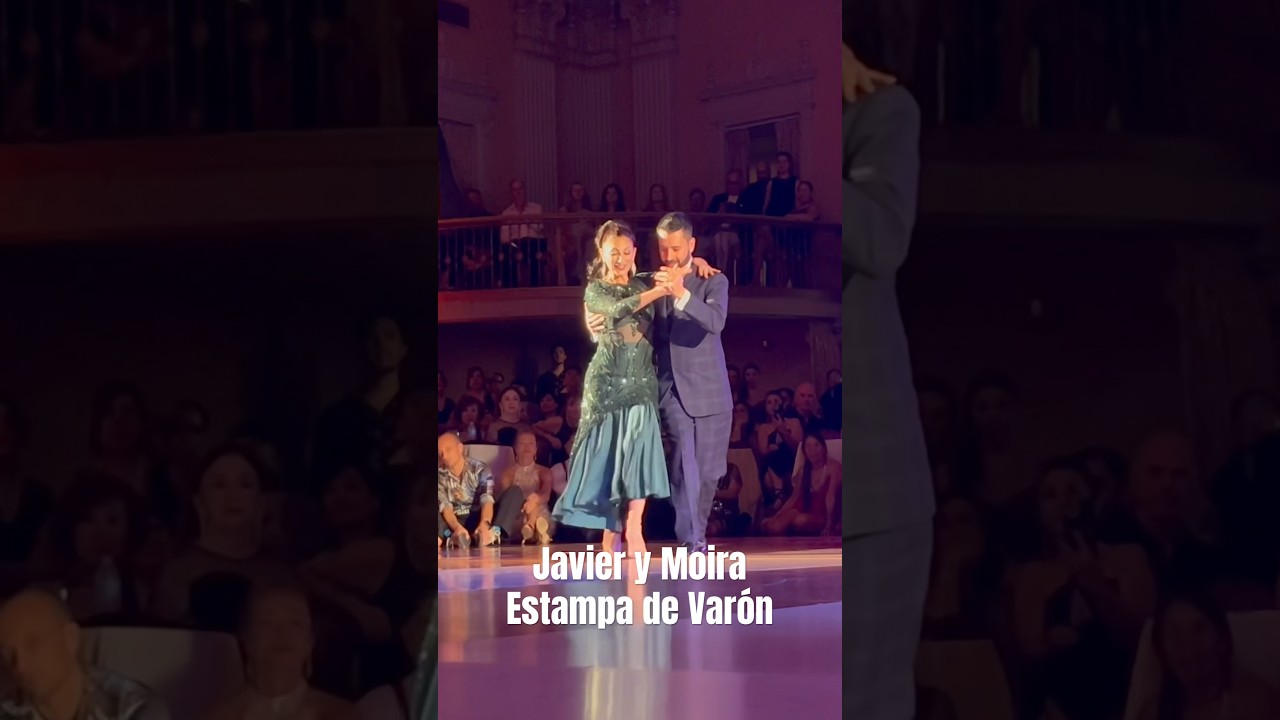 Gavito Tango Festival | Javier Rodrigues y Moira Castellano | Estampa de Varón #tango #shorts #タンゴ