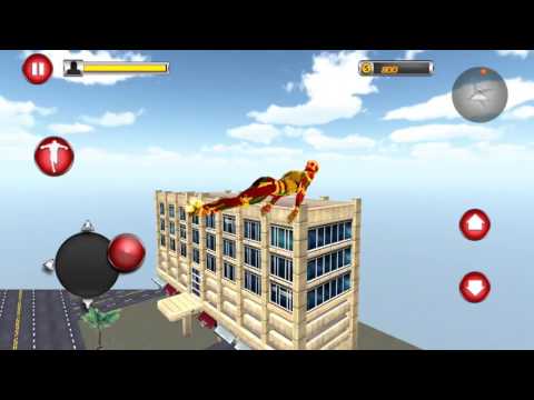 Flying Robot Superhero: Crime City Rescue Video