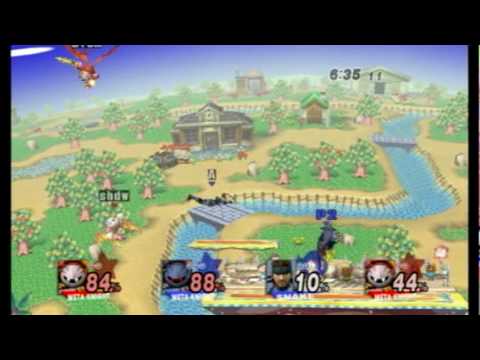VC7 WF Ally (Snake) and M2K (MK) vs. Diem (MK) and Shadow (MK) 1 - SSBB - SSBB