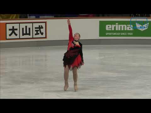 Mandy KIRBY. Oberstdorf 2018. Bronze Ladies III A - Free Skating. 9 place