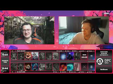 (RU) Team Secret vs D2 Hustlers | map 3 | DPC WEU 2023 Tour 2: Division II | by Lex & Shachlo