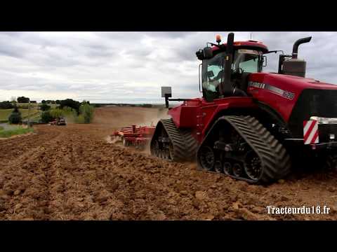 Décompactage - 2 Case IH Quadtrac 620 | Challenger MT875C