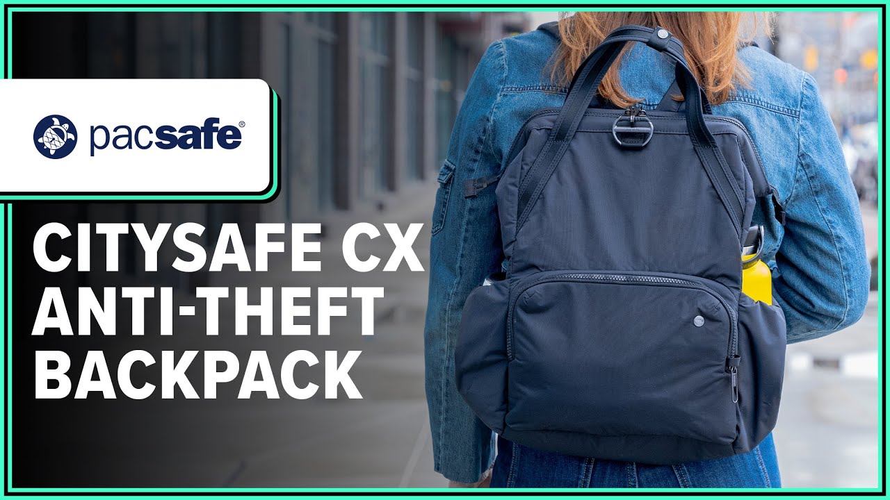 Watch video Pacsafe Citysafe CX Anti-Theft Backpack Review (3 Weeks of Use) Now Pacsafe Citysafe CX Anti-Theft Backpack Review (3 Weeks of Use)