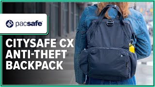 Pacsafe Citysafe CX Anti-Theft Backpack Review (3 Weeks of Use)