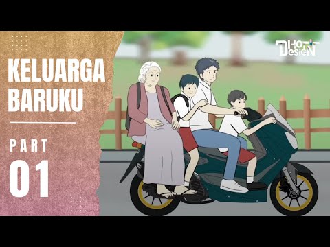 KELUARGA BARU KU PART 1 - Animasi Sekolah