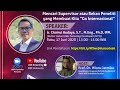 Mencari Supervisor atau Rekan Peneliti yang membuat kita "Go Internasional" Mencari Supervisor atau Rekan Peneliti yang membuat kita "Go Internasional"