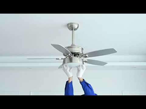 Vídeo de Ventilador Techo DC BRAW con Iluminación LED 3 Temperaturas y Control Remoto | Fabrilamp / Abrila