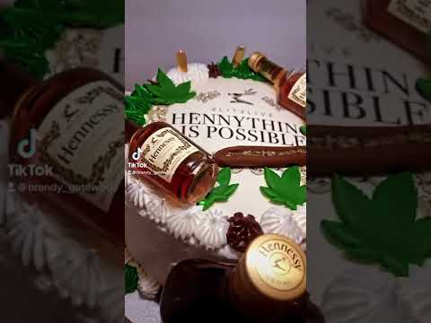 Hennessy Cake #ForTheLoveofSweetz