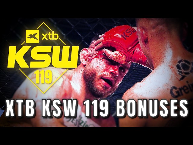 XTB KSW 119 Bonuses | Kaouchen KO, Masaev Submission & Fight of the Night