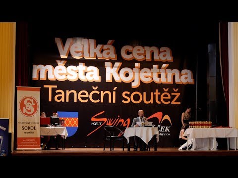 Velká cena města Kojetína, taneční soutěž - reportáž