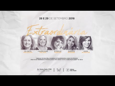 Conferência Extraordinária MV SP | Laudejane Veloso | 29/09/2018
