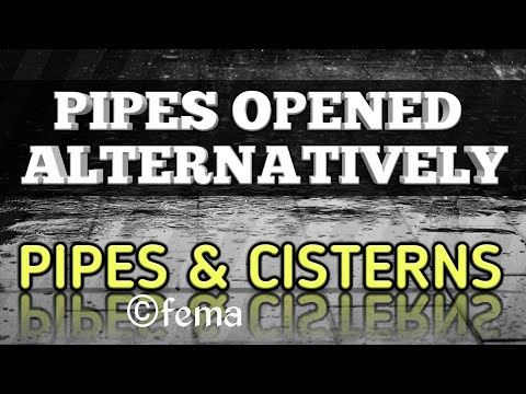 Pipe and Cisterns | Aptitude Shortcuts and Tricks | Pipes Opened Alternatively Video