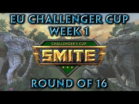 Smite Challenger Cup EU Week 1 - Round of 16
