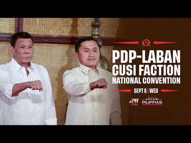 LIST: PDP-Laban Cusi faction’s initial Senate slate for 2022