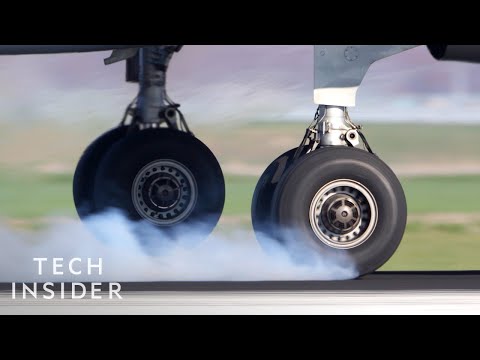 Why Plane Tires Don't Explode On Landing Video