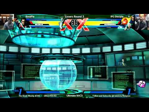The Break #193   UMvC3 L3   RosaPie VS IPG Disciple