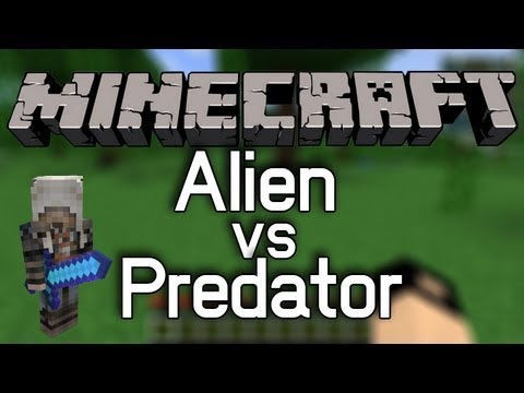 Minecraft Aliens Vs Predator Mod - YouTube
