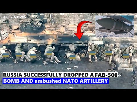 US speaks up! Russia managed to drop FAB-500 Bombs on Ukrainian troops and ambush NATO artillery