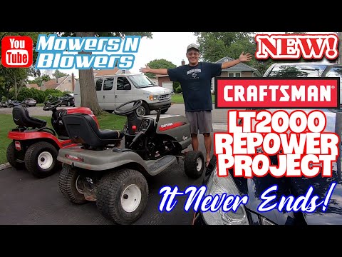 Find Best Ideas For Craftsman Lawn Mower Lt2000 Troubleshooting