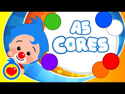 Aprendemos as Cores (com Personagens) 🟢🟧🔷🔴 | Aprendendo com Um Herói do Coração