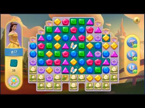 Disney Princess Majestic Quest Level 94 - NO BOOSTERS + FULL STORY 👸 | SKILLGAMING ✔️