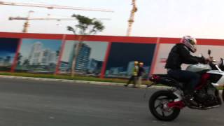 benelli tnt r160 wheelie at viet nam