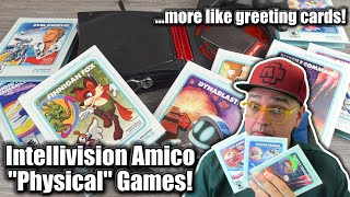 Intellivision Amico Sells Physical Games That Are More Like Greeting Cards!