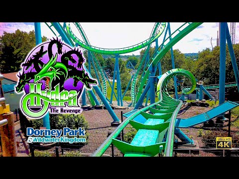 Front row point of view footage of Hydra the Revenge