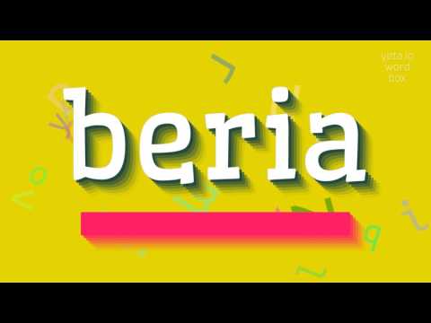 How to say "beria"! (High Quality Voices)