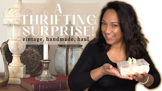 Thrift With Me Home Decor + Haul | I FINALLY found what I wanted!!