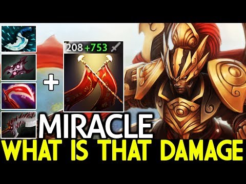 MIRACLE [Legion Commander] What is That Damage +600 Duel DMG 7.24 Dota 2