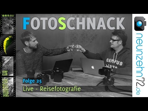 Fotoschnack 25 - Erste Live Sendung, Reisefotografie