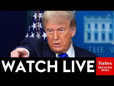 LIVE: President Trump Holds White House Press Briefing As He Demands Greenland, Threatens Tariffs