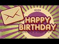 Aden Happy Birthday