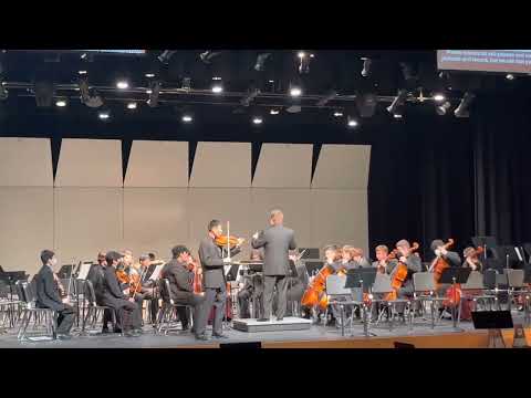 Thomas Feng plays the Max Bruch Violin Concerto Mvt. II: Adagio