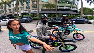 She Stopped Us in the Middle of Miami Traffic!