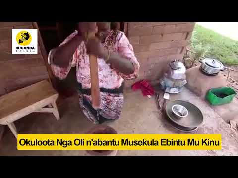 Okuloota Nga Oli n'abantu Musekula Ebintu Mu Kinu - Ebirooto Namakulu Gaabyo - BugandaEkkula #Shorts
