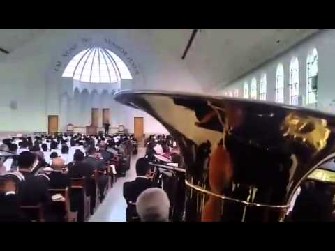 Ensaio Cabreuva Marcão Tocando Hino 63