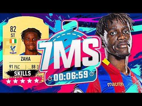 WILFRIED ZAHA!! 7 MINUTE SQUAD BUILDER VS AJ3!! - FIFA 19 ULTIMATE TEAM