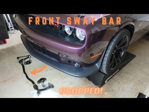 Front Sway Bar Removal and Weight from a 2020 Dodge Challenger R/T Scat Pack 1320
