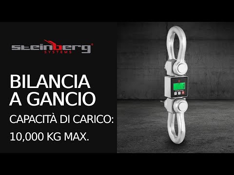 Video - Bilancia a gancio - 10.000 kg / 500 g