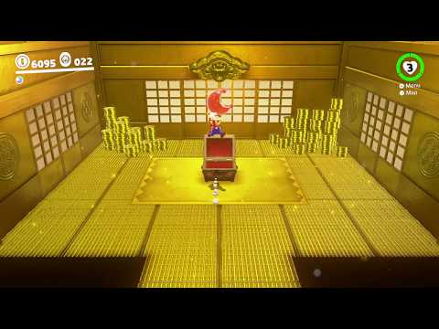 Super Mario Odyssey - Bowser's Castle Treasure Vault - Moon Location